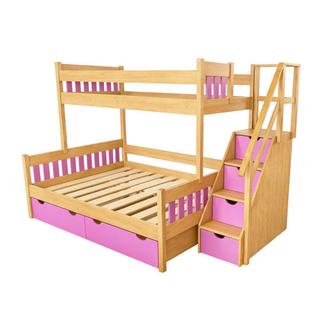 Palanda ELIŠKA s 140 lůžkem a schůdky z masivu